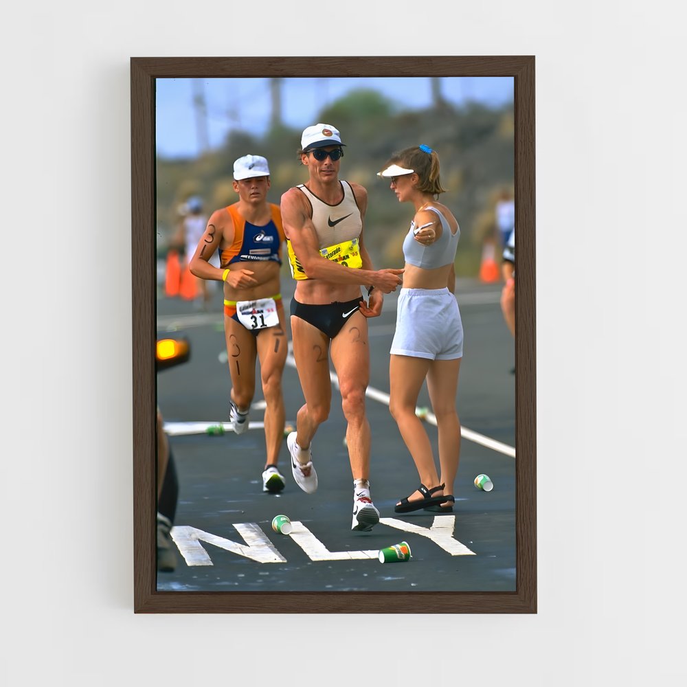Poster Marathon d'Ironman – affiche Athlétisme (vue 5)